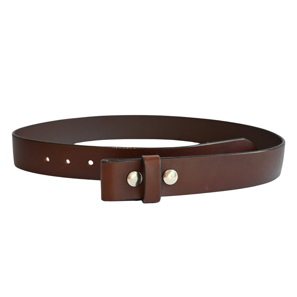 Leather Belt, Without Buckle