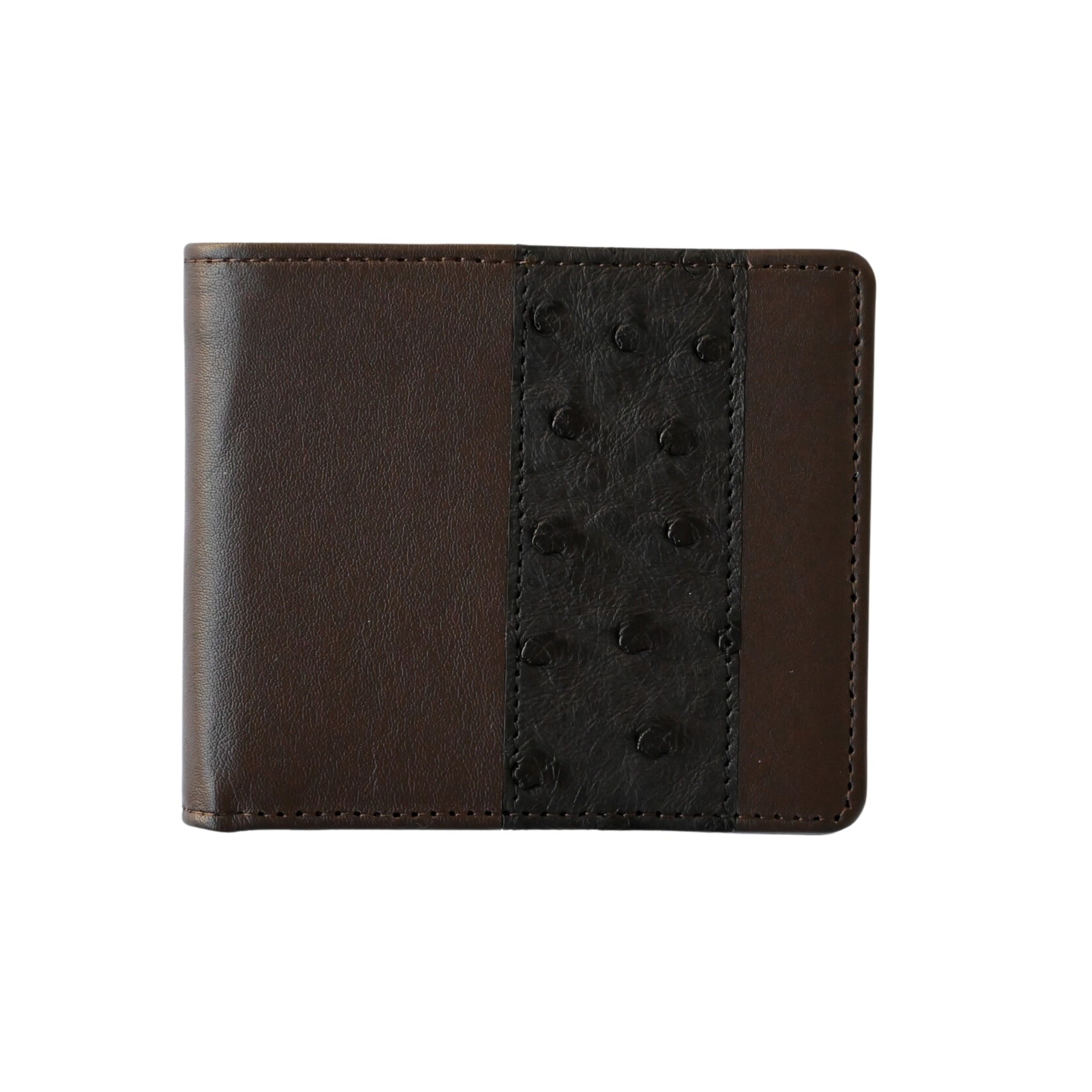 Kangaroo And Ostrich Leather Card Wallet Hahndorf Leathersmith 4998