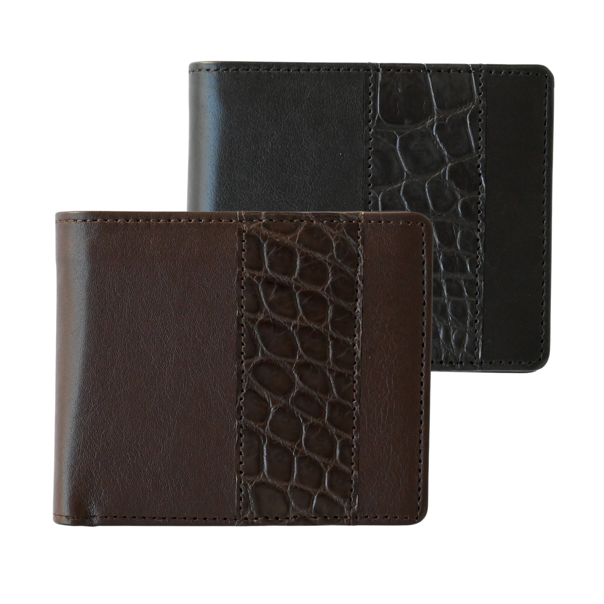 Crocodile And Kangaroo Leather Wallet Hahndorf Leathersmith 0068