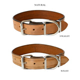 Dog Collars - 1.25inch width - NATURAL