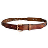 Plaited Red Concho Belt