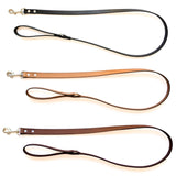 cowhide dog leads