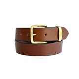 PLUS SIZE Classic Cowhide Belt 1 1/2" Whisky | Dark Tan | Cognac